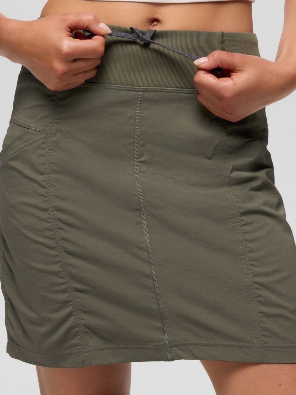 prAna • Koen • Skort • Grape Leaf Green • Size Medium - Picture 5 of 7